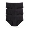 Hipster 3-Pack - Cotton X= Black -Swim Lounge Outfit 3Pack Hipster Black X