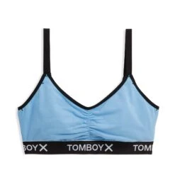 V Neck Bralette LC - Alaskan Blue