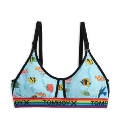 Swim Lounge Outfit -Swim Lounge Outfit Aquarium Prism Bralette 2