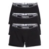 4.5" Trunks 3-Pack - Cotton Black Logo -Swim Lounge Outfit BLACKBANDALLBLACK