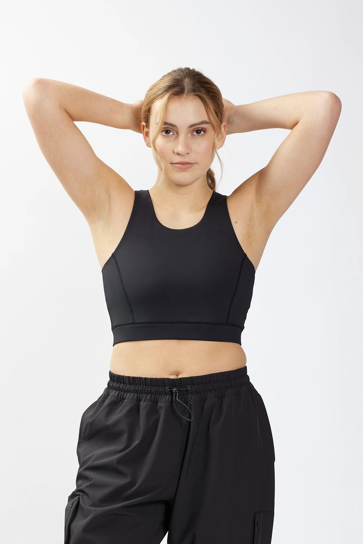 Backpack Medium Impact Bra - Black 6 Backpack Medium Impact Bra - Black - Image 4