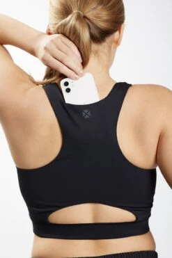 Backpack Medium Impact Bra - Black 15 Backpack Medium Impact Bra - Black -Swim Lounge Outfit Backpack Medium Impact Bra Black 3