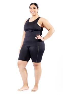 Swim High Tide Tank - Black 8 Swim High Tide Tank - Black -Swim Lounge Outfit Black High Tide Swim Tank 1 OF 1