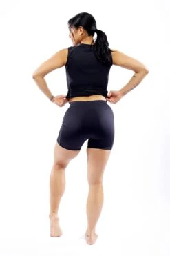 Swim 4.5" Shorts - Black Ombre -Swim Lounge Outfit Black Swim 4 OF 2