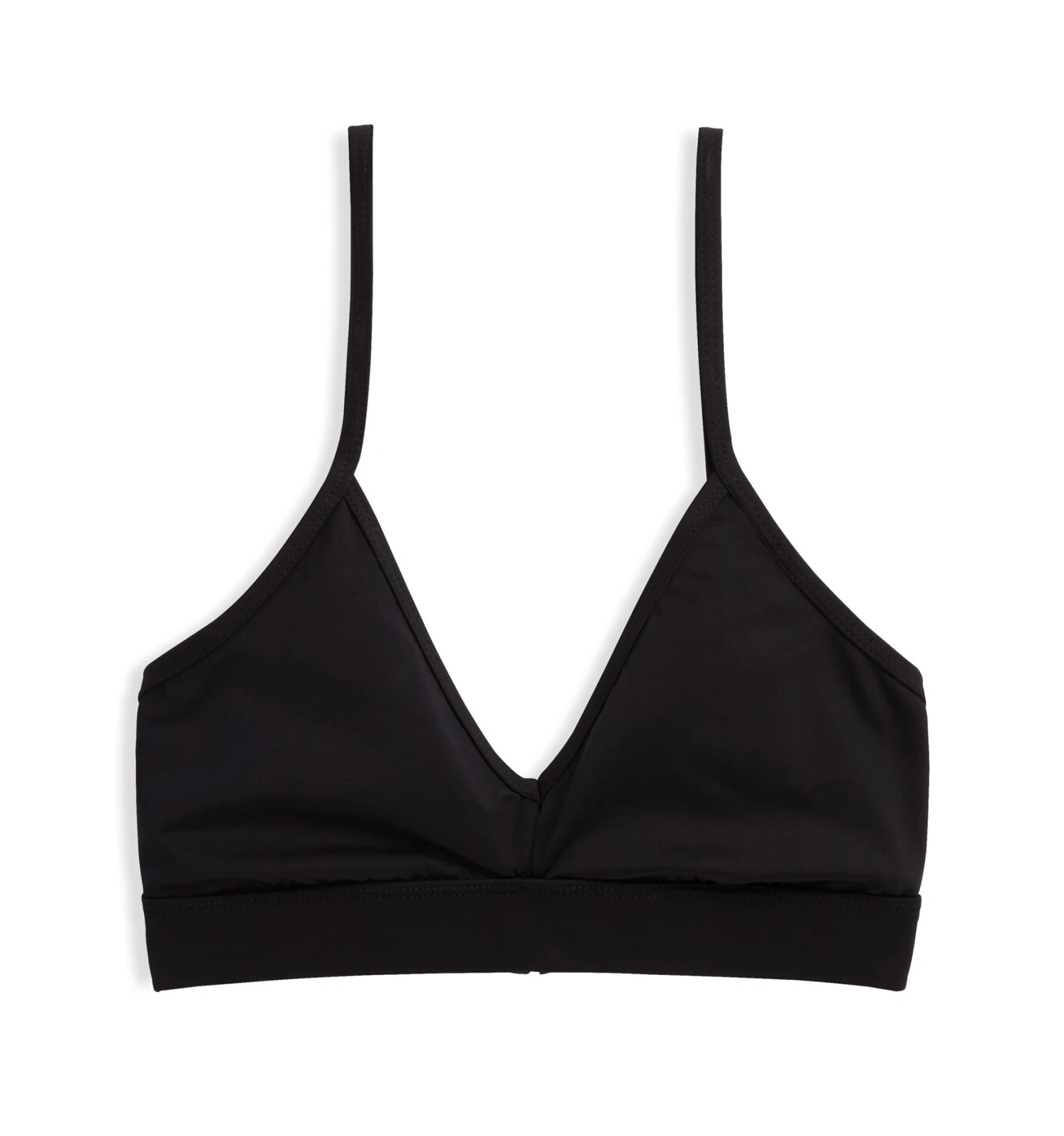 Swim Triangle Top - Black 3 Swim Triangle Top - Black