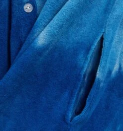 Terry Playsuit - Blue Tie Dye -Swim Lounge Outfit Blue Tie Die Terry Play Suit 3