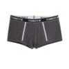 Boy Shorts - Charcoal Logo -Swim Lounge Outfit Charcoal Boyshorts
