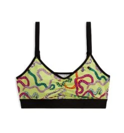 V Neck Bralette LC - Cool Caterpillars