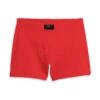 Organic Cotton Rib 4.5" Trunks - Fiery Red -Swim Lounge Outfit Cotton Rib Fiery Red 45 Trunks