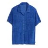 Terry Cabana Shirt LC - Dazzling Blue 1 Terry Cabana Shirt LC - Dazzling Blue -Swim Lounge Outfit Dazzling Blue Terry Cabana Shirt 1