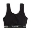 Essentials Soft Bra - Black Logo 1 Essentials Soft Bra - Black Logo -Swim Lounge Outfit EssentialsBra BL NextGenBlack Edited