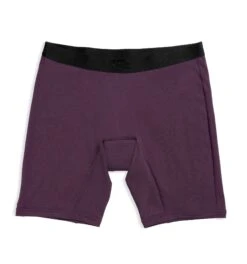 First Line Leakproof 9" Boxer Briefs LC - Plum X=