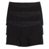 First Line Period 4.5" Trunks 3-Pack - X= Black -Swim Lounge Outfit First Line Black 4.5in 3pk
