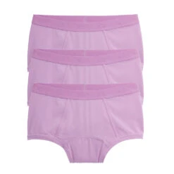 First Line Period Boy Shorts 3-Pack - Sugar Violet