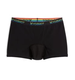 First Line Period 4.5" Trunks - Black Rainbow -Swim Lounge Outfit First Line v2 Black Rainbow Trunk 2