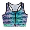 Swim Racerback Zip Top - Head Over Eels -Swim Lounge Outfit Head Over Eels Swim Racerback Zip Top 1
