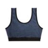 Essentials Soft Bra - Heather Navy -Swim Lounge Outfit Heather Navy Essential Soft Bra 1