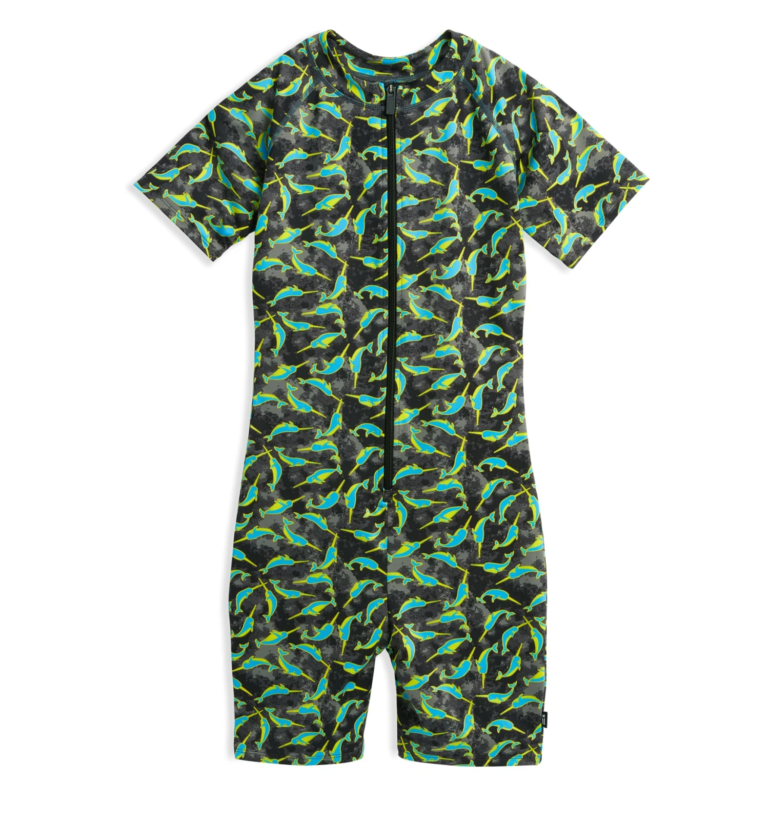 Swim 6" Unisuit LC - Neon Narwhal 3 Swim 6" Unisuit LC - Neon Narwhal