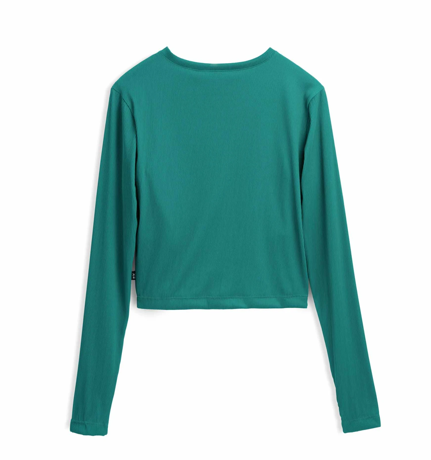 Ribbed Swim Sun Shield Crop Top LC - Parasailing 4 Ribbed Swim Sun Shield Crop Top LC - Parasailing - Image 2