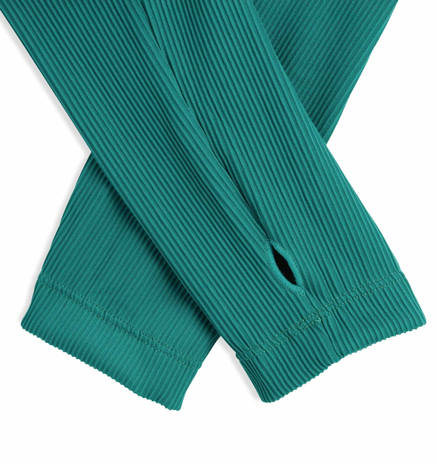 Ribbed Swim Sun Shield Crop Top LC - Parasailing 5 Ribbed Swim Sun Shield Crop Top LC - Parasailing - Image 3