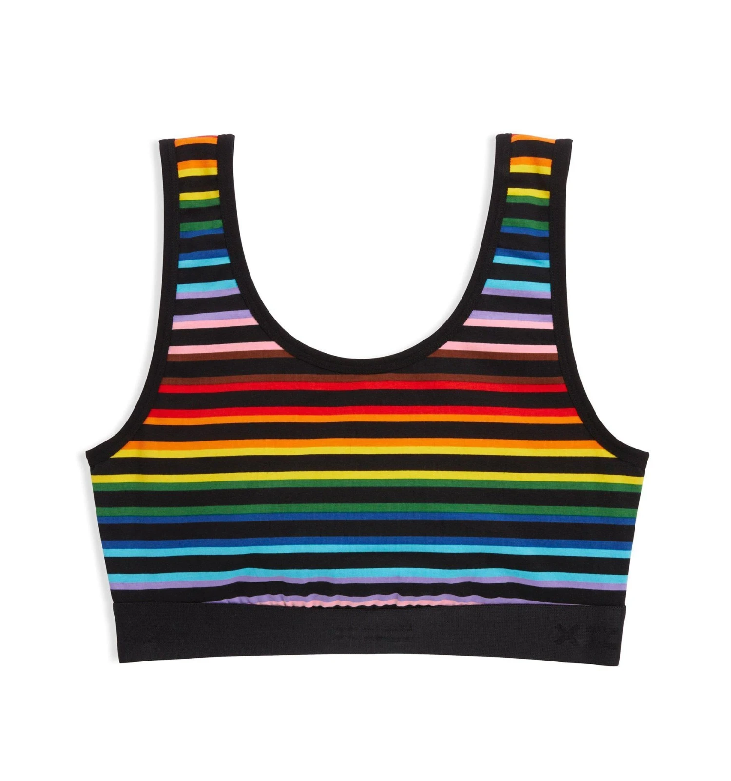 Essentials Soft Bra - Progress Pride Stripes 3 Essentials Soft Bra - Progress Pride Stripes
