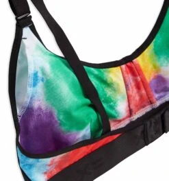 Prism Scoop Bralette LC - Rainbow Spill -Swim Lounge Outfit Rainbow Spill Prism Scoop 3