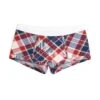 Boy Shorts LC - Rebel Tartan 2 Boy Shorts LC - Rebel Tartan -Swim Lounge Outfit RebelTartan 2 5 1