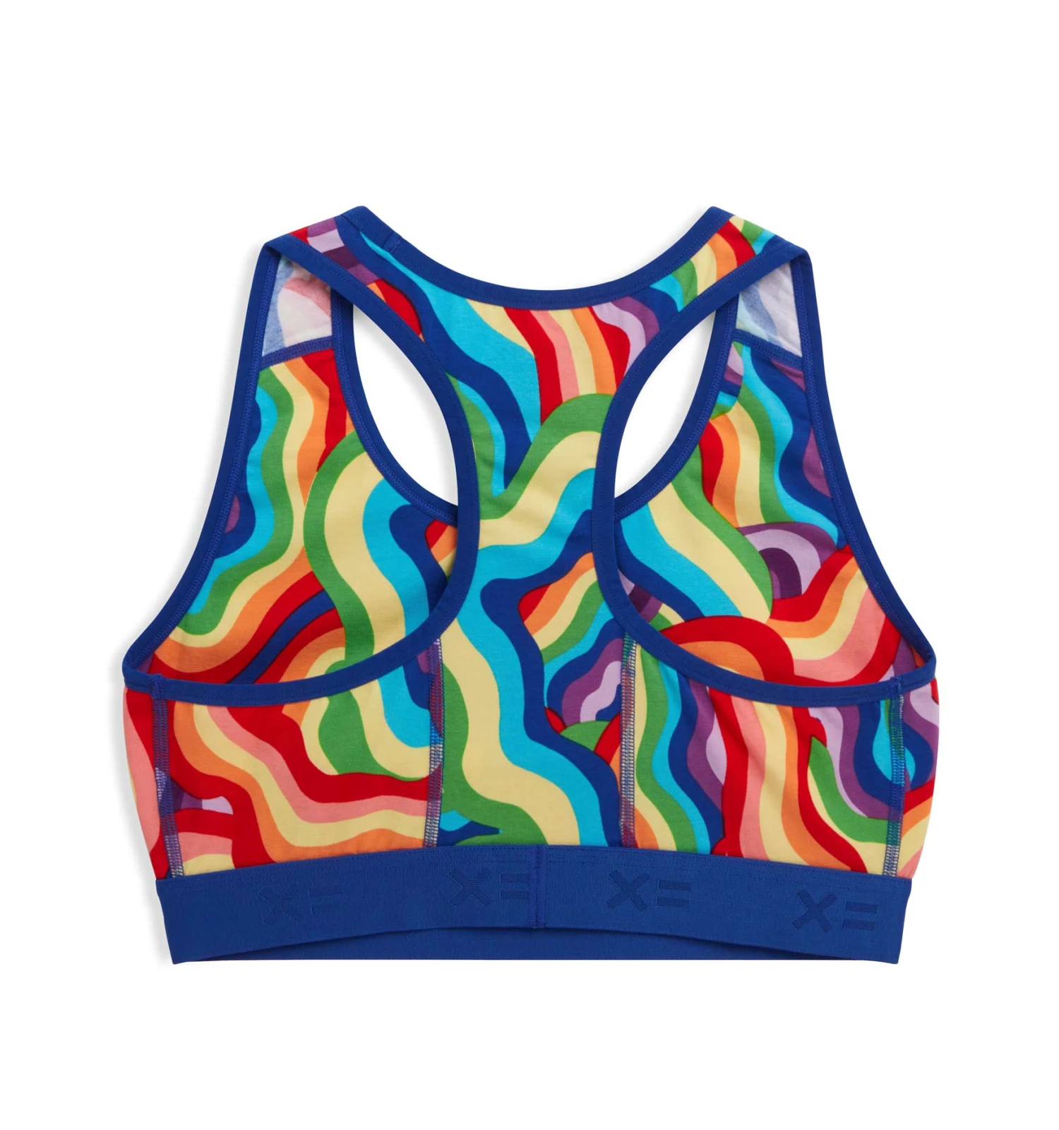Racerback Soft Bra LC - Swirling With Pride 4 Racerback Soft Bra LC - Swirling With Pride - Image 2