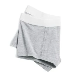 Boy Shorts - TENCEL™ Modal Heather Grey -Swim Lounge Outfit TencelModalHeatherGray 2.5 2