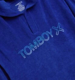 Swim Aftersun Poncho - Royal -Swim Lounge Outfit Terry Royal After Sun Poncho 3