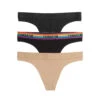 Thong 3-Pack - TENCEL™ Modal Mixed -Swim Lounge Outfit Thong3Pack TencelModalMixed 1
