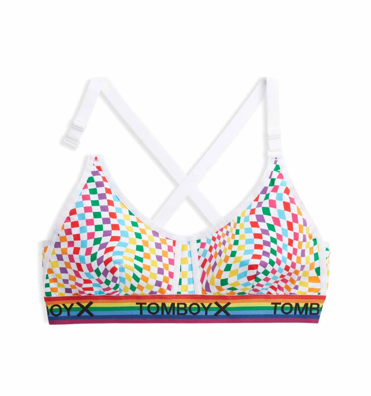 Prism Scoop Bralette LC - Twist The Rainbow 4 Prism Scoop Bralette LC - Twist The Rainbow - Image 2