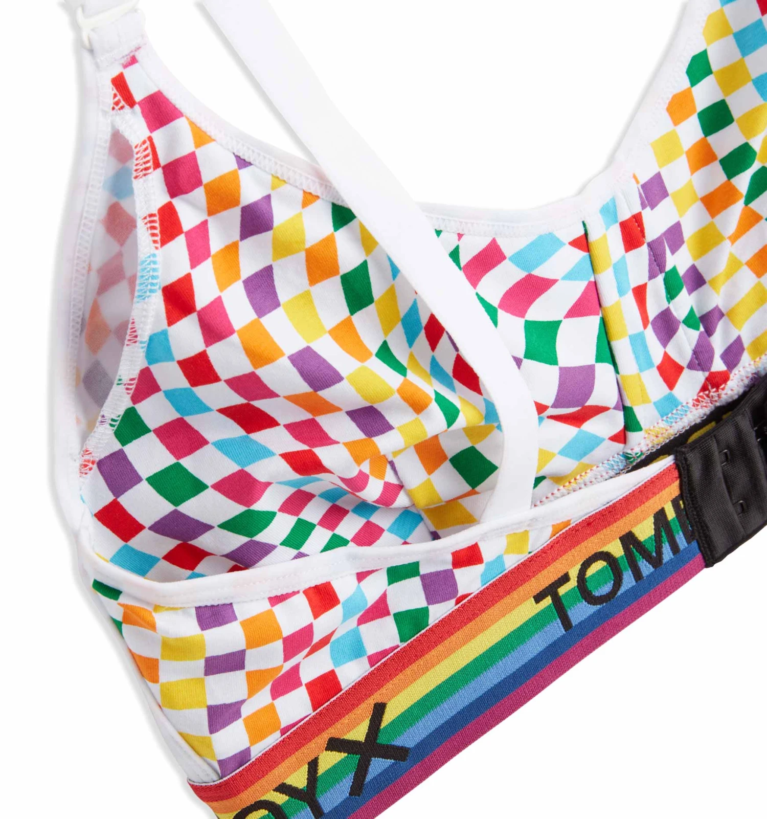 Prism Scoop Bralette LC - Twist The Rainbow 5 Prism Scoop Bralette LC - Twist The Rainbow - Image 3