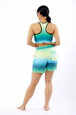 Swim Racerback Zip Top - Under The Surface -Swim Lounge Outfit Under The Surface Swim Racerback Zip Top 1 OF 2