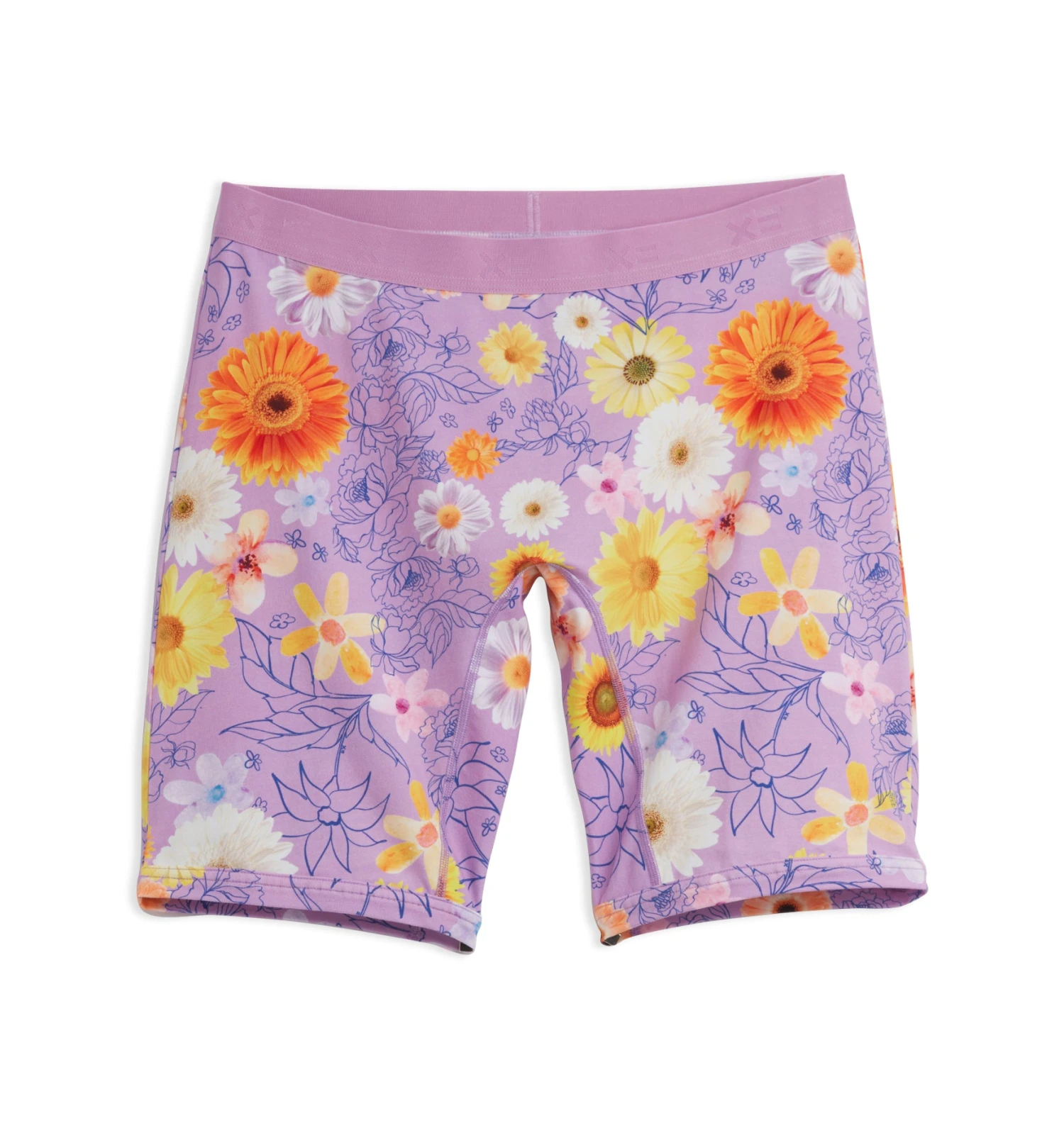 9" Boxer Briefs - Wildflower 3 9" Boxer Briefs - Wildflower