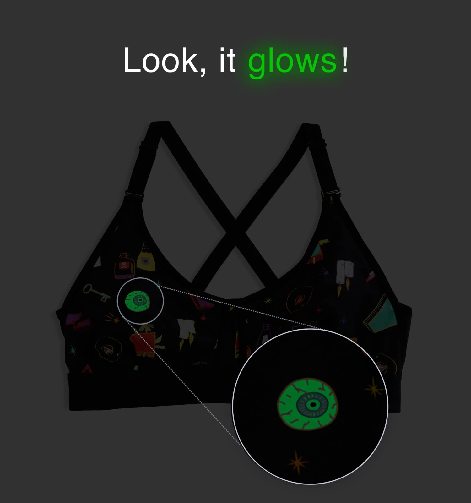 Prism Scoop Bralette LC - Witches' Brew 4 Prism Scoop Bralette LC - Witches' Brew - Image 2