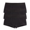 Boys Shorts 3-Pack - Cotton X= Black -Swim Lounge Outfit X ALLBLACK