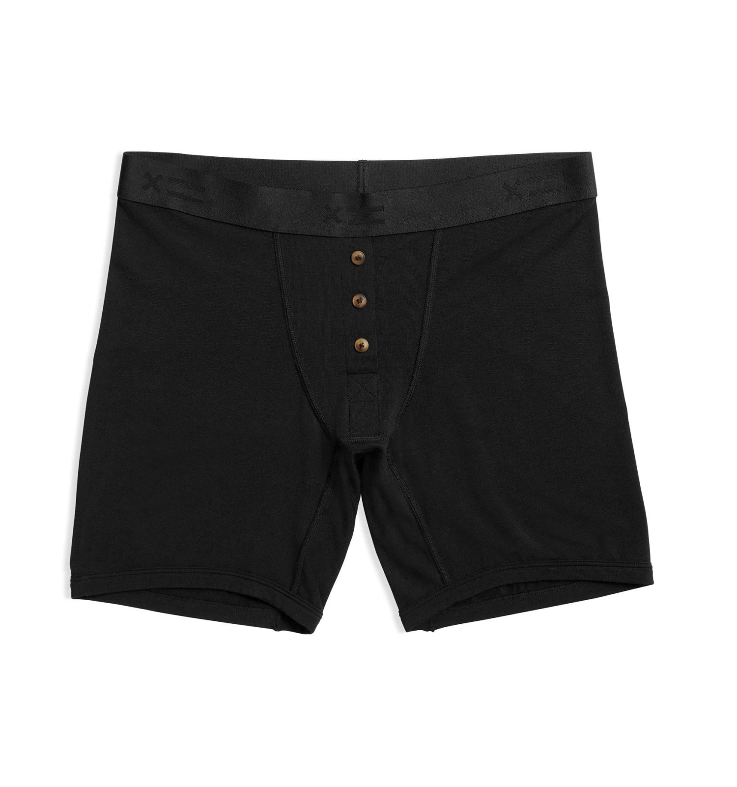 6" Fly Boxer Briefs - TENCEL™ Modal Black 3 6" Fly Boxer Briefs - TENCEL™ Modal Black